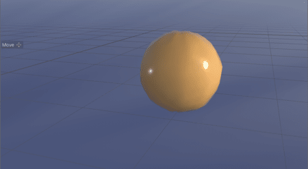 <b>How to modeling</b><br>Use the sphere tool in Cinema 4D to create the basic sphere of the orange, and slightly modify the surface to reflect the slightly irregular shape of the real orange.